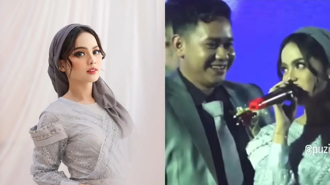 Putri Isnari di Pernikahan kakak Ipar