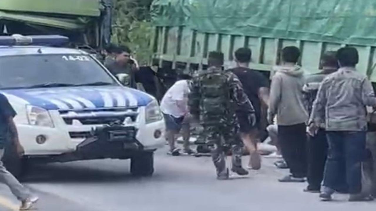 Kecelakaan Maut Lampung Selatan: Dua Orang Tewas Usai Truk Tabrak Truk di Jalinsum