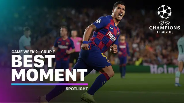 Berita video momen-momen terbaik yang tercipta pada matchday 2 di Grup F Liga Champions 2019-2020.