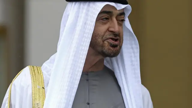 Pangeran Uni Emirat Arab Mohamed bin Zayed (MbZ). (AP Photo/Burhan Ozbilici, File)