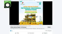 Awas Hoaks Lowongan Kerja Catut Perusahaan Migas, Jangan Gampang Tergiur dan Simak Daftarnya