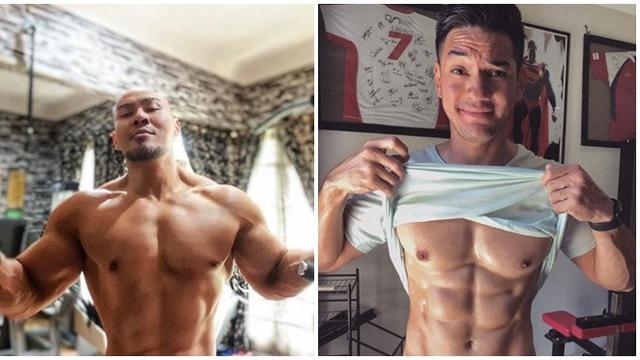 Potret Seleb Pria Pamer Perut Six Pack, Macho dan Berotot