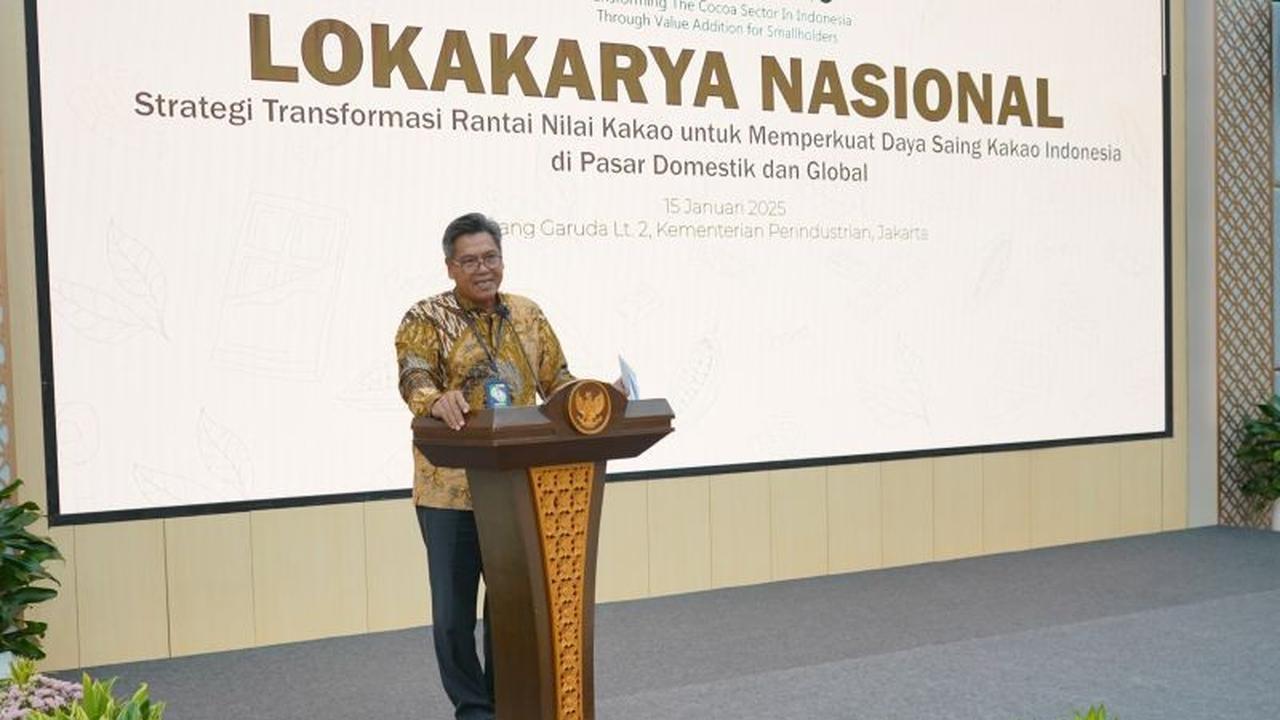 Kemenperin Optimis Penundaan EUDR dan ART Pacu Ekspor Kakao Indonesia
