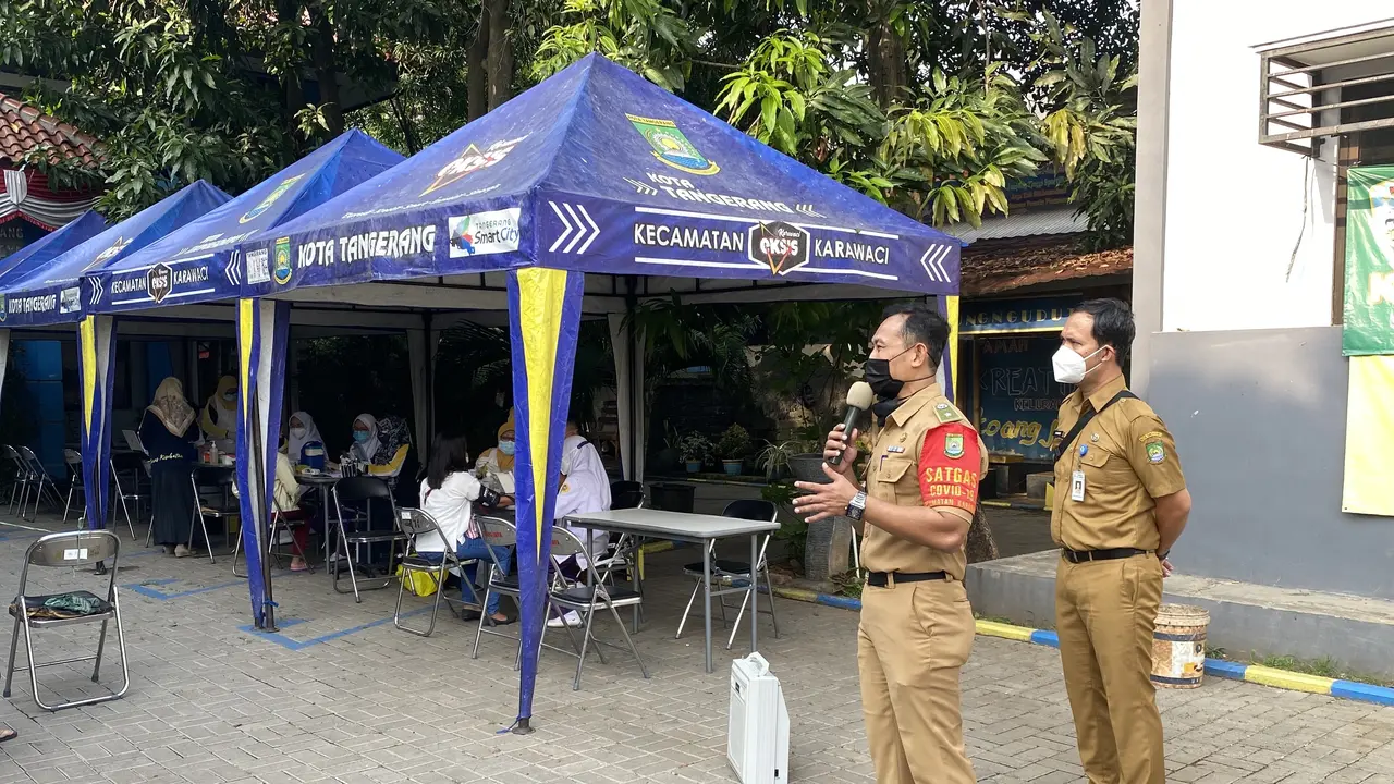Kepala Kelurahan Koang Jaya Tangerang Syarif Ubaidillah