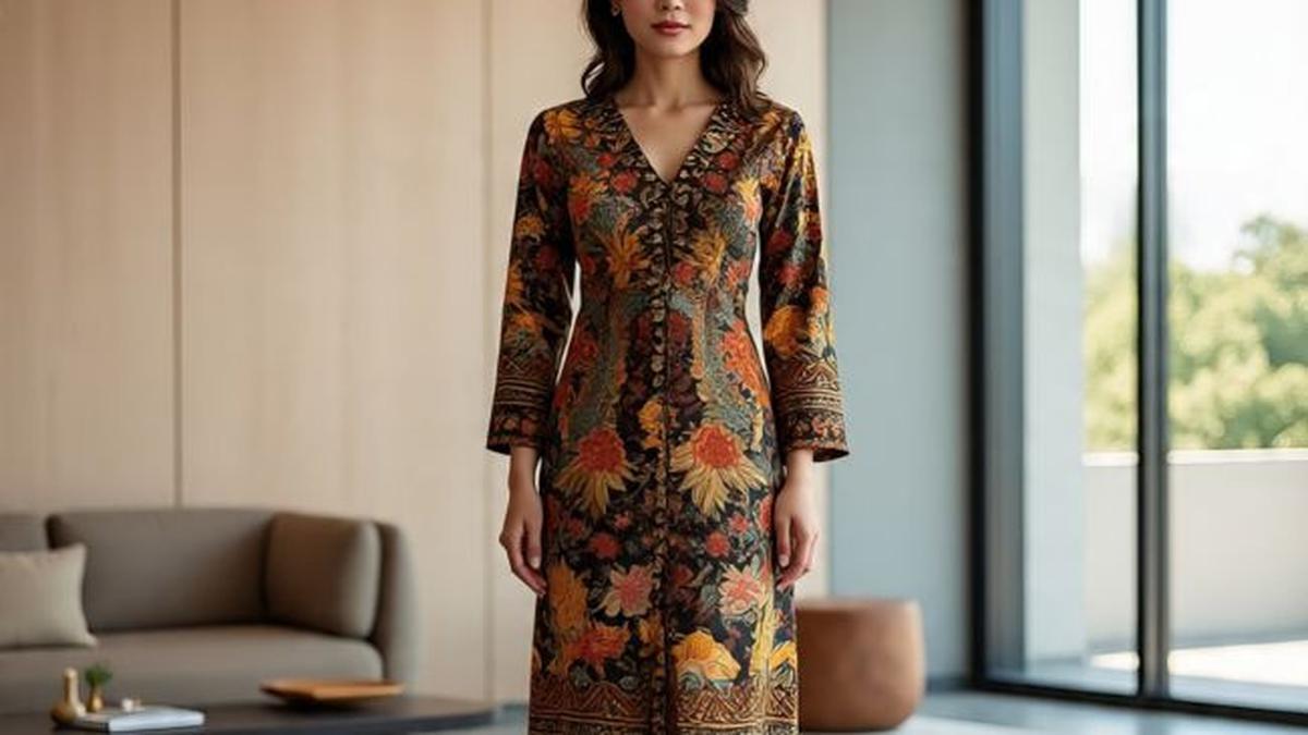 7 Model Baju Batik Lengan Lurus yang Simpel tapi Mewah untuk Acara Resmi, Elegan di Pandangan Mata