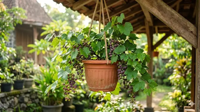 Jenis Pohon Buah Mini di Pot Gantung