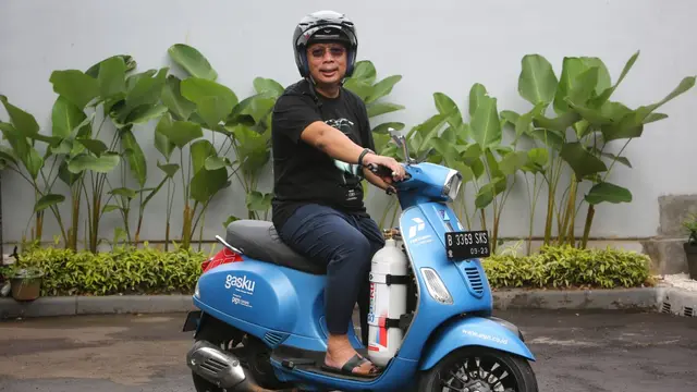 Subholding Gas Pertamina, PT PGN Tbk bersama PT Gagas Energi Indonesia selaku Anak Perusahaan, menggelar uji coba penggunaan Compressed Natural Gas (CNG) sebagai Bahan Bakar Gas (BBG) pada sepeda motor.