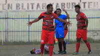 PSBI Blitar terusir lagi dari Stadion Gelora Panataran, Blitar. (Bola.com/Robby Firly)