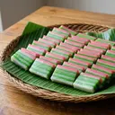 Cara Membuat Kue Lapis Tepung Beras dan Tapioka Takaran Sendok, Kenyal dan Cantik Berlapis