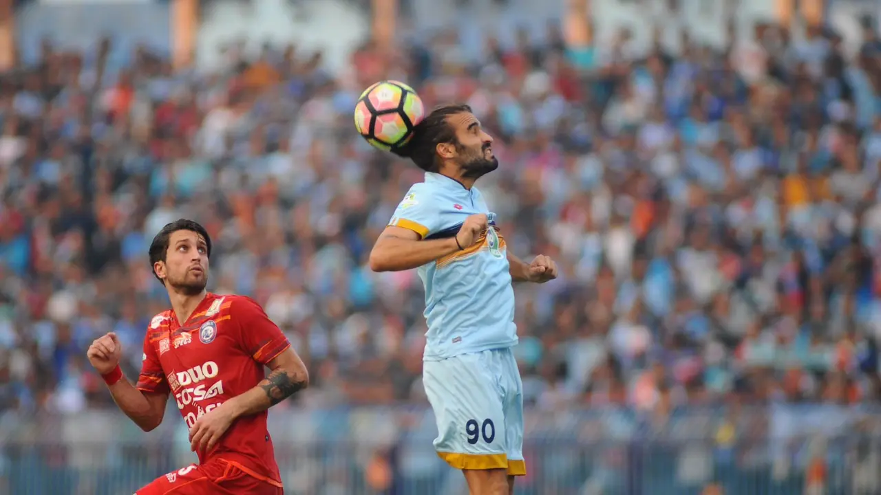 Persela Lamongan vs Arema FC (Liputan6.com / Rana Adwa)