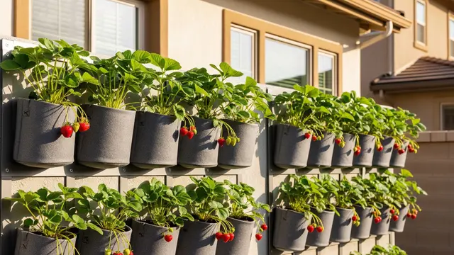 Cara Buat Kebun Buah Vertikal di Rumah, Solusi Lahan Sempit yang Unik (AI)
