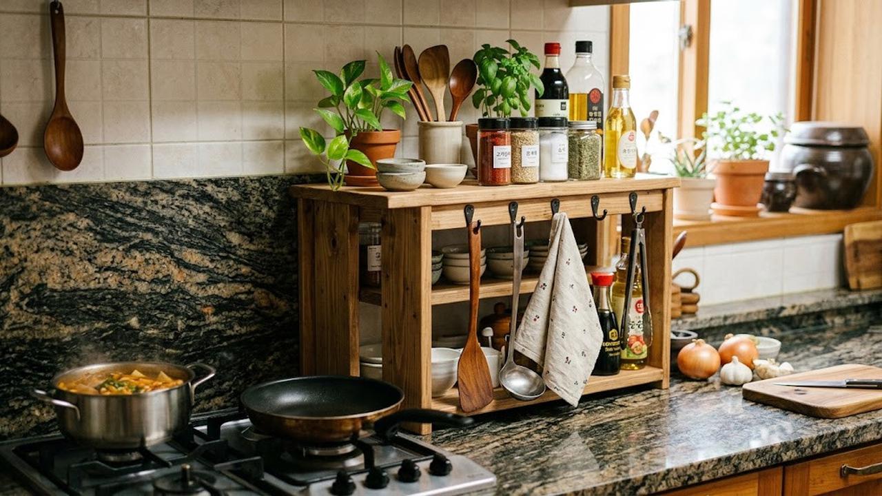 20 Ide Rak Tambahan untuk Dapur Tanpa Renovasi, Lebih Rapi dan Estetik