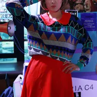 Chika Jessica di Exodus, Kuningan City, Jakarta Selatan, Rabu (24/6/2015)(Deki Prayoga/Bintang.com)