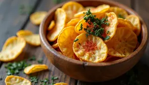 Resep Potato Chips Pedas Nori yang Renyah dan Gurih