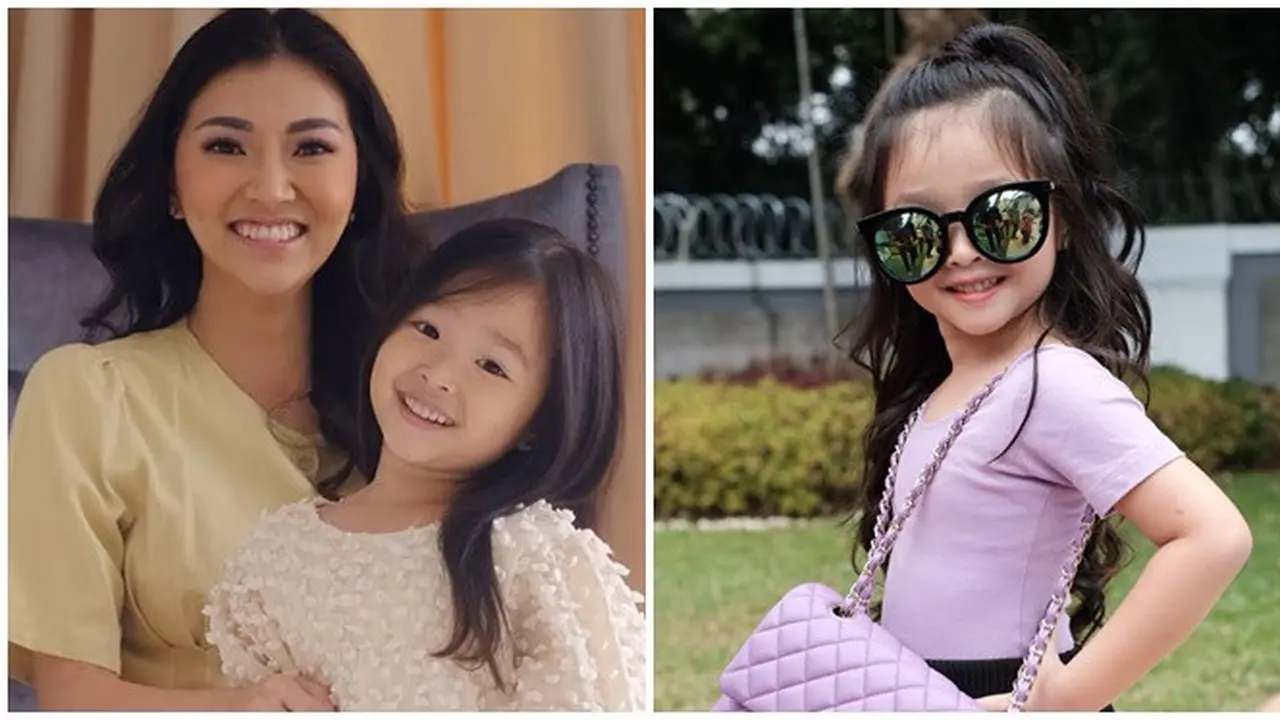 Jago Berpose, Ini 6 Potret Thalia Onsu Bak Model Cilik yang Bikin Gemas