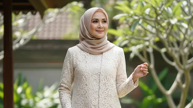 Gamis Blazer Brokat.