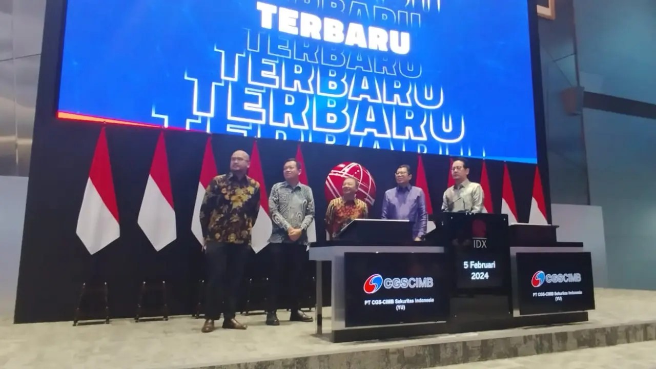 PT CGS-CIMB Sekuritas Indonesia menerbitkan enam produk waran terstruktur pada Senin, (5/2/2024). (Foto: Liputan6.com/Gagas YP)