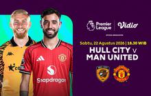 Nonton Premier League 2026/27 - Hull City vs Manchester United dengan Tayangan 4K di Vidio