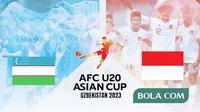Piala Asia U-20 2023 - Uzbekistan vs Indonesia (Bola.com/Decika Fatmawaty)