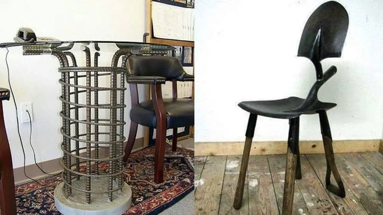 Berkesan Industrial, Ini 6 Perabot Rumah Tangga dari Alat dan Material Bangunan