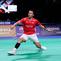 Jonatan Christie bertanding pada Piala Thomas 2026. (Dok. PBSI)