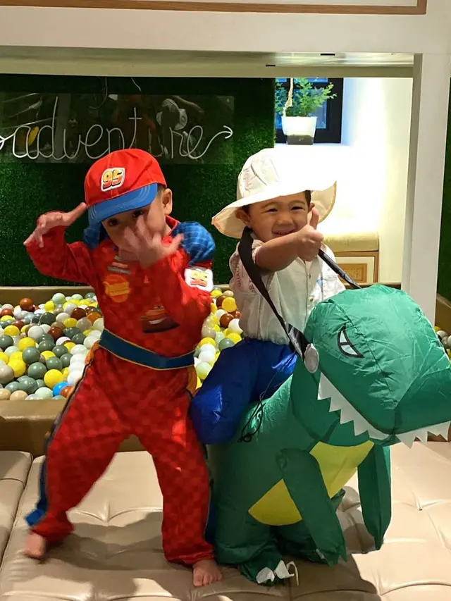 Potret Bromance Rayyanza dan Abe Main Bareng (credit: https://www.instagram.com/tercipungcipung/)