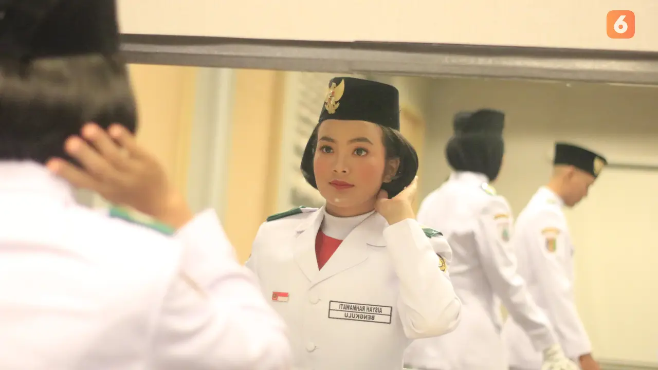 Paskibraka, Paskibraka Nasional 2019, Paskibraka 2019, Pembawa Baki 2019, Pembawa Baki Paskibraka Nasional 2019, Pembawa Baki Paskibraka 2019, Aisyah Rahmawati