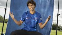 Momen Joao Felix diperkenalkan sebagai pemain Chelsea. (X/Chelsea)