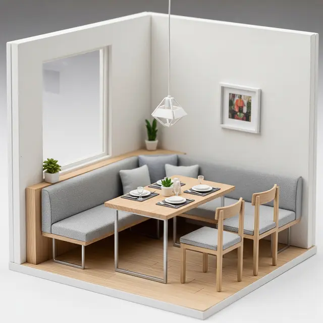 Model Ruang Makan Mini di Rumah Minimalis