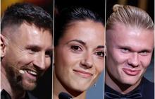 FOTO: Gelar Ballon D'Or 2023 Resmi Dimiliki Lionel Messi dan Aitana Bonmati, Sementara Erling Haaland Raih Gerd Mueller Trophy