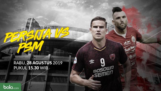 Shopee Liga 1 2019: Persija Jakarta vs PSM Makassar. (Bola.com/Dody Iryawan)