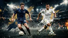 Ilustrasi Paul Gascoigne, Eden Hazard. (Bola.com/AI)
