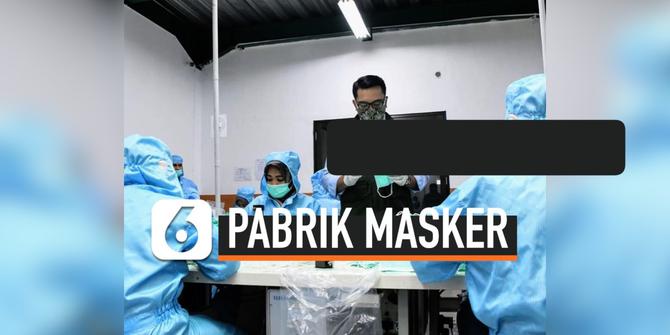 VIDEO: Ridwan Kamil Targetkan Produksi Masker Jabar 1 Juta per Hari