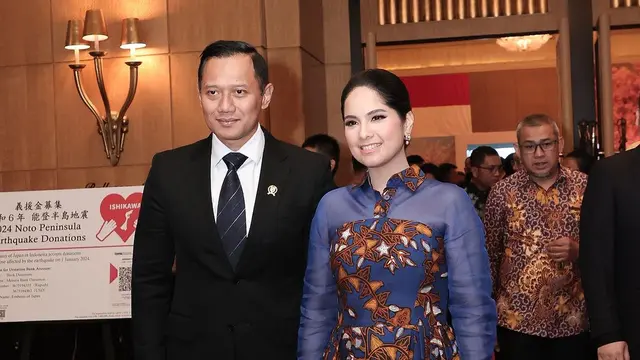 6 Parade Gaya Elegan Annisa Pohan Jalani Tugas Negara Dibalut Kebaya hingga Wastra