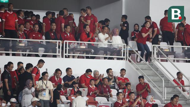 Presiden Jokowi Menghadiri Laga FIFA Matchday Timnas Indonesia vs Argentina