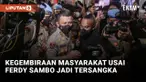 Warga Gembira Denger Ferdy Sambo Jadi Tersangka