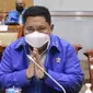 Kepala Badan Narkotika Nasional (BNN) Komjen Pol Petrus Reinhard Golose mengikuti rapat dengar pendapat dengan Komisi III DPR di Kompleks Parlemen, Senayan, Jakarta, Senin (7/6/2021). Rapat membahas penyusunan program kerja tahun 2022. (Liputan6.com/Angga Yuniar)