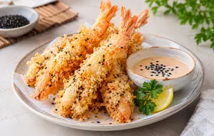 Resep Tempura Udang Wijen Hitam yang Renyah dan Gurih
