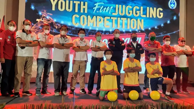 Pembukaan Youth Juggling Competition di Badung, Bali