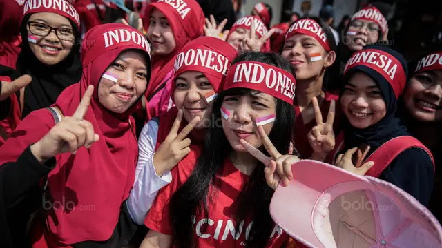 Suporter Timnas Indonesia