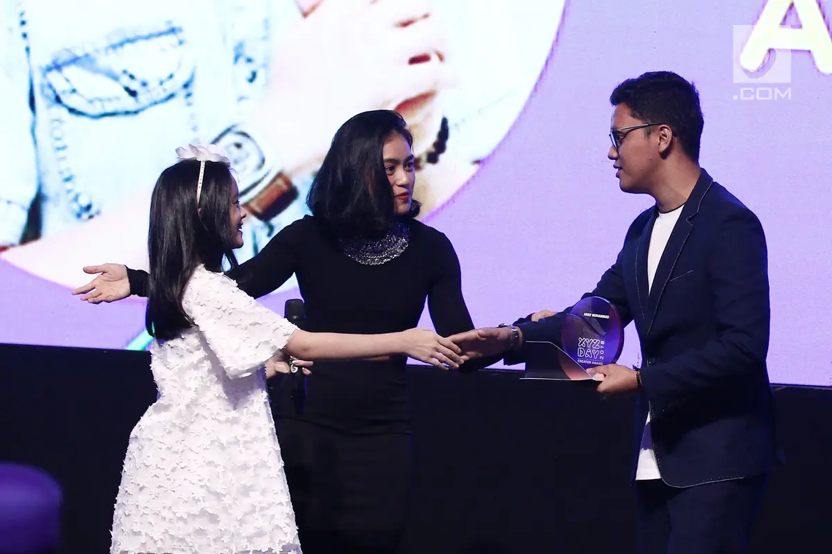 Arief Muhammad Raih Best Creator For Lifestyle di XYZ DAY 2018