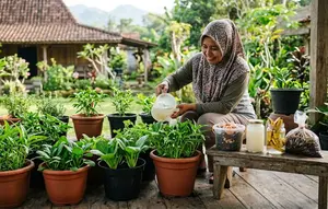 Sayuran di Pot Cepat Layu? Kenali Bahan Dapur yang Bisa Membantu Pertumbuhannya