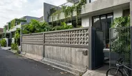 7 Model Pagar Tembok dengan Lubang Ventilasi yang Bikin Rumah Adem