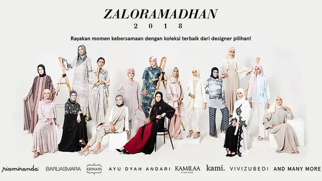 Pilihan Busana Ramadan 2018 dari 8 Desainer Indonesia Hanya di Zalora