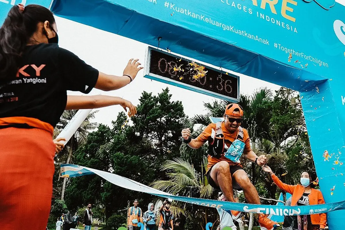 189 Pelari berhasil finis di Run To Care 2021 Bali