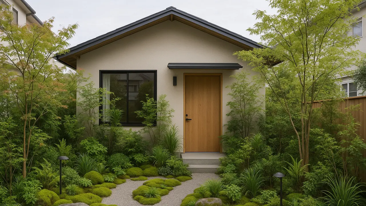 Model Rumah Tipe 36 dengan Kebun Mungil