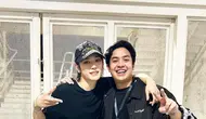 Potret Jerome Polin dan Taeyong NCT 127 (Instagram/@jeromepolin)