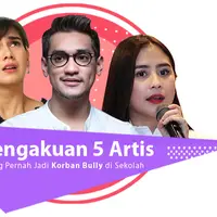 Pengakuan 5 Artis yang Pernah Jadi Korban Bully di Sekolah. (Foto: Bambang E. Ros/Bintang.com dan Deki Prayoga/Bintang.com, Desain: Nurman Abdul Hakim/Bintang.com)