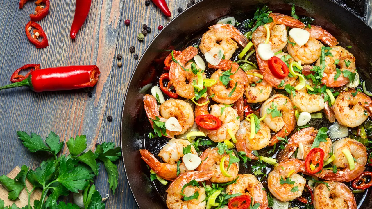 tumis udang