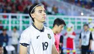 Pemain Timnas Indonesia U-23,&nbsp;Dion Markx, saat&nbsp;melawan Timnas Korea Selatan U-23 dalam laga terakhir Grup J Kualifikasi Piala Asia U-23 2025 di Stadion Gelora Delta, Sidoarjo, Jawa Timur pada Selasa (9/9/2025) malam WIB. (Bola.com/Abdul Aziz)